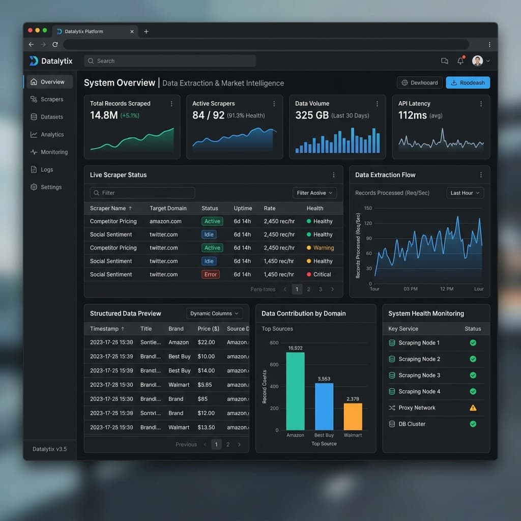Data Scraping Architecture